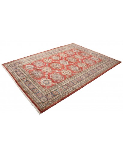 Tappeto Kazak Fine Pakistan rosso giallo 207x283