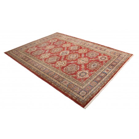 Tappeto Kazak Fine Pakistan rosso giallo 207x283