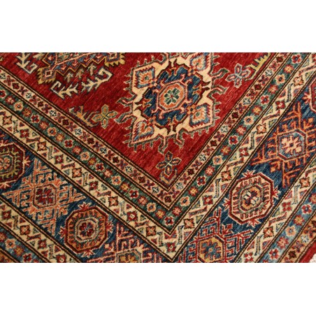 Tappeto Kazak Fine Pakistan rosso giallo 207x283