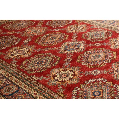 Tappeto Kazak Fine Pakistan rosso giallo 207x283