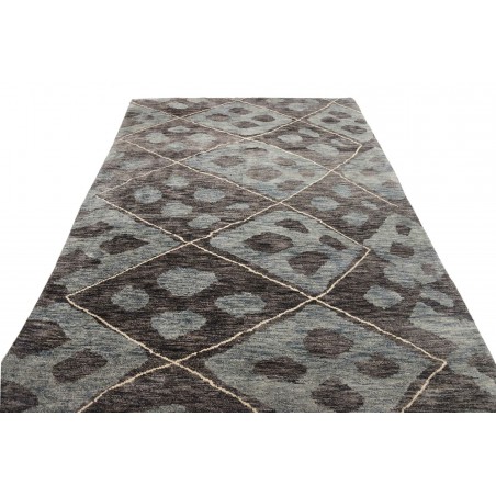 Tappeto Gabbeh Marrakech Pakistan bianco 201x309