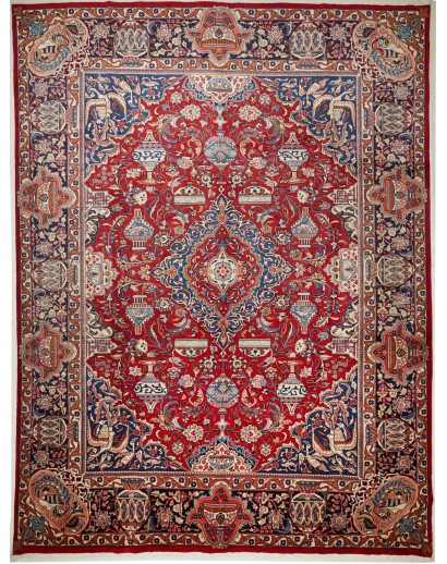 Tappeto Kashamr Zirkhaki Persia marrone beige 293x392