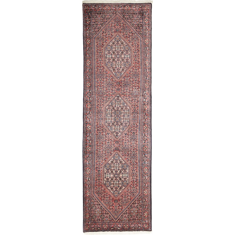 Tappeto Bidjar Persia azzurro verde 74x249 Tappeto Bidjar Persia azzurro verde 74x249