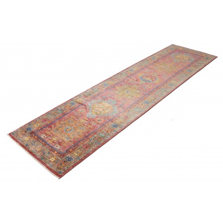Tappeto Tribal Pakistan rosso 79x298