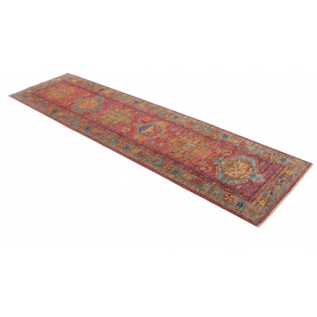 Tappeto Tribal Pakistan rosso 79x298