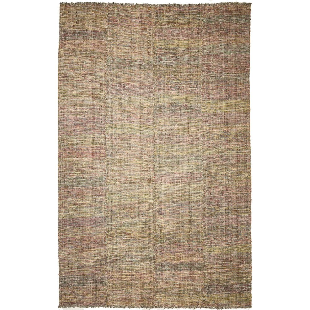 Tappeto Kilim Persia marrone bianco 200x312