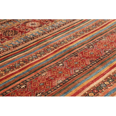 Tappeto Samarkand Pakistan marrone grigio 175x251