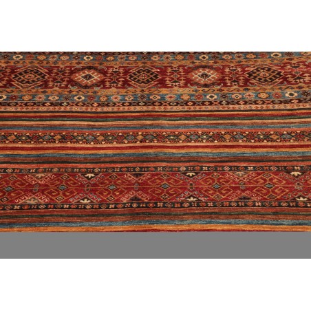 Tappeto Samarkand Pakistan marrone grigio 175x251