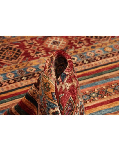 Tappeto Samarkand Pakistan marrone grigio 175x251