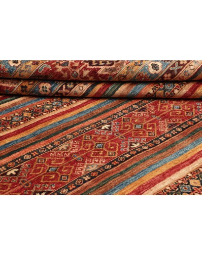 Tappeto Samarkand Pakistan marrone grigio 175x251