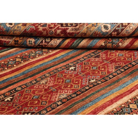 Tappeto Samarkand Pakistan marrone grigio 175x251