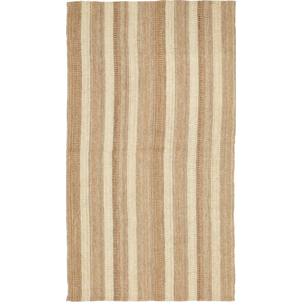 Tappeto Kilim Persia marrone bianco 101x181