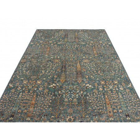 Tappeto Shahi Fine Pakistan azzurro marrone 204x294