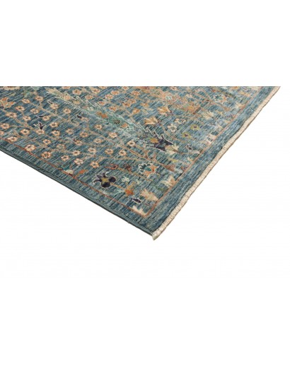 Tappeto Shahi Fine Pakistan azzurro marrone 204x294