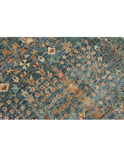 Tappeto Shahi Fine Pakistan azzurro marrone 204x294