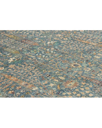 Tappeto Shahi Fine Pakistan azzurro marrone 204x294