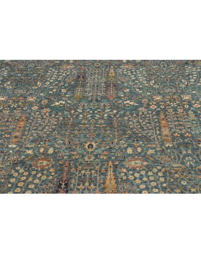 Tappeto Shahi Fine Pakistan azzurro marrone 204x294