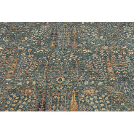 Tappeto Shahi Fine Pakistan azzurro marrone 204x294