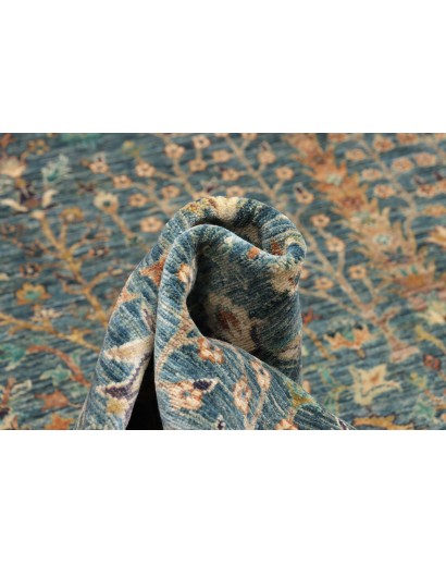 Tappeto Shahi Fine Pakistan azzurro marrone 204x294