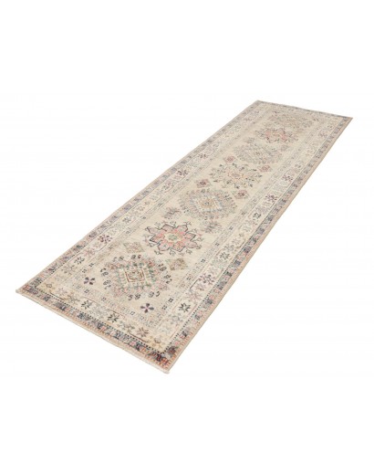 Tappeto Kazak Fine Pakistan marrone beige 83x257