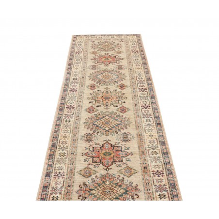 Tappeto Kazak Fine Pakistan marrone beige 83x257