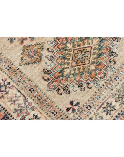 Tappeto Kazak Fine Pakistan marrone beige 83x257