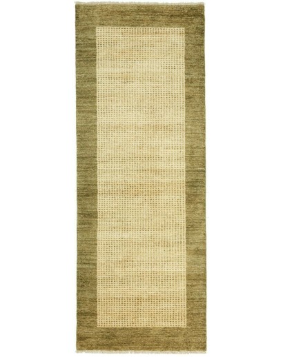 Tappeto Shayan Pakistan marrone bianco 75x202