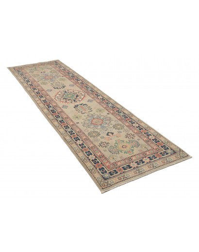 Tappeto Kazak Afghanistan marrone 85x280