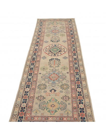 Tappeto Kazak Afghanistan marrone 85x280