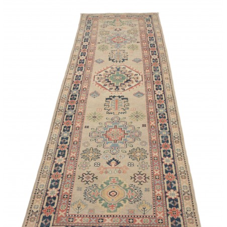 Tappeto Kazak Afghanistan marrone 85x280