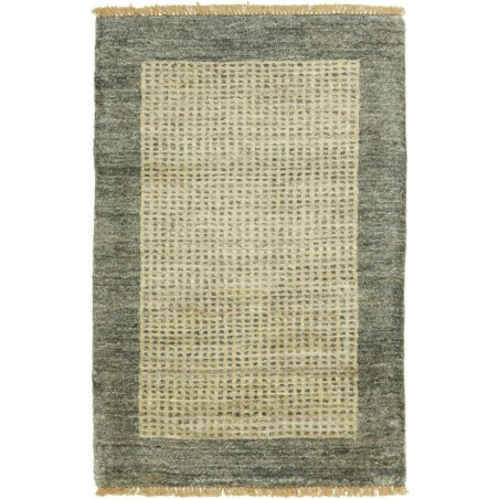 Tappeto Shayan Pakistan marrone azzurro 59x92