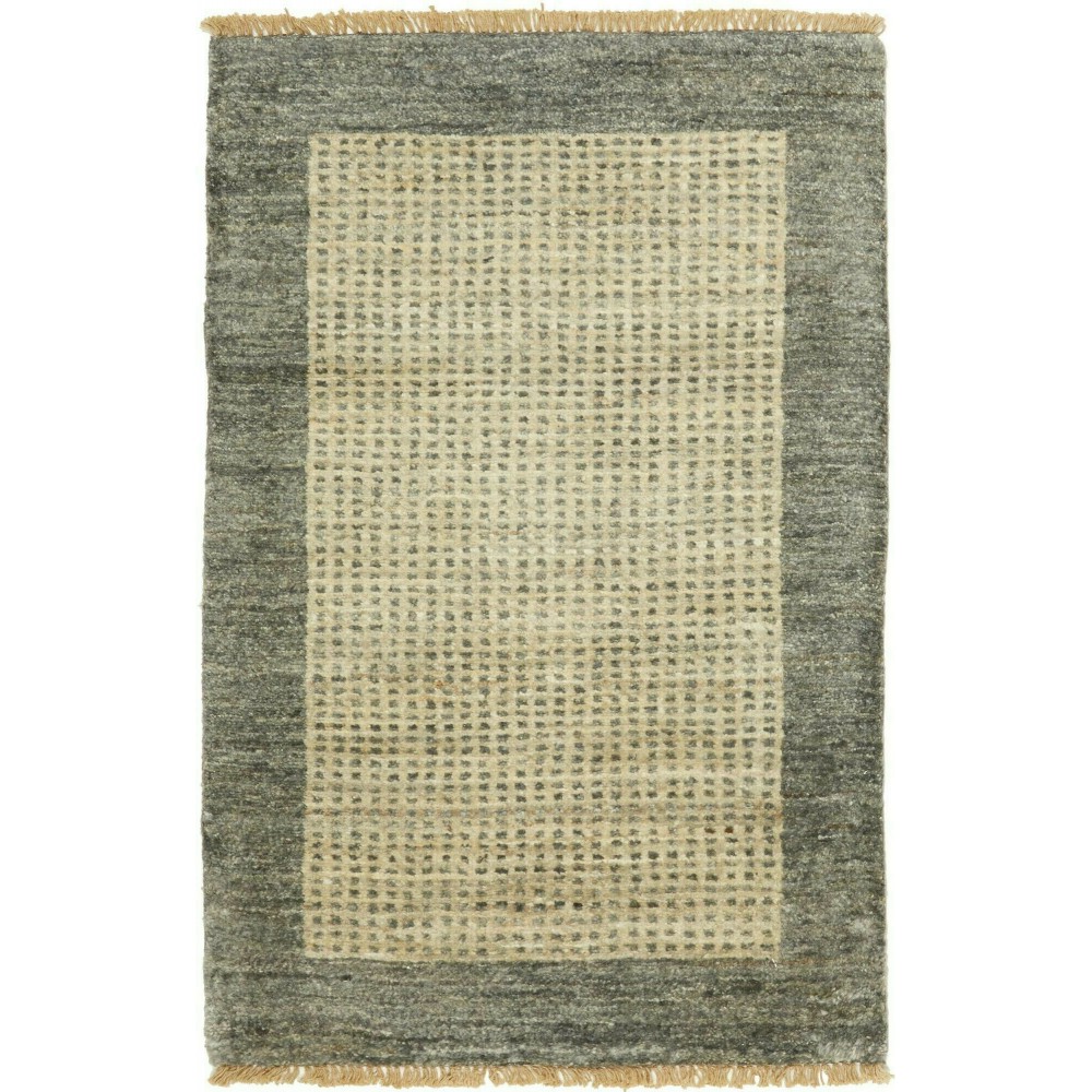 Tappeto Shayan Pakistan marrone azzurro 61x92 Tappeto Shayan Pakistan marrone azzurro 61x92