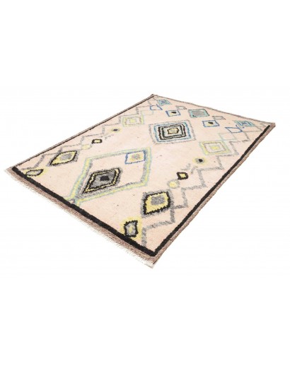 Tappeto Gabbeh Marrakech Pakistan marrone grigio 158x220