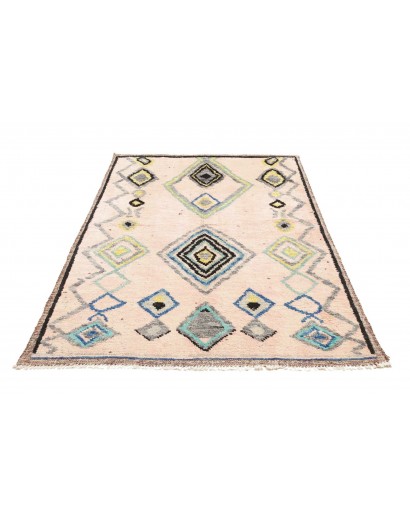 Tappeto Gabbeh Marrakech Pakistan marrone grigio 158x220