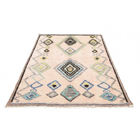 Tappeto Gabbeh Marrakech Pakistan marrone grigio 158x220