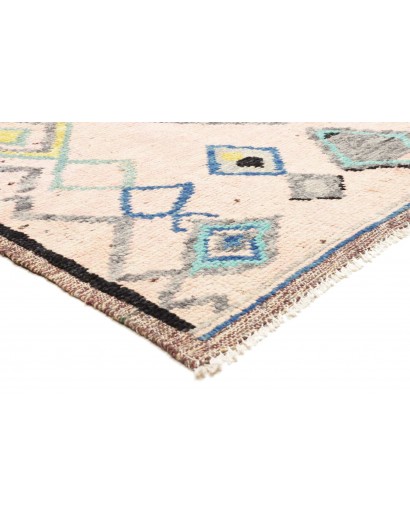 Tappeto Gabbeh Marrakech Pakistan marrone grigio 158x220