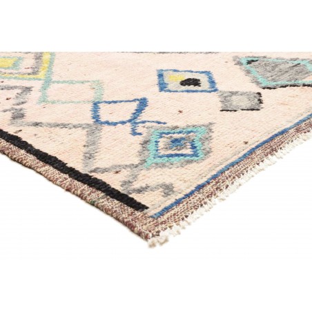 Tappeto Gabbeh Marrakech Pakistan marrone grigio 158x220