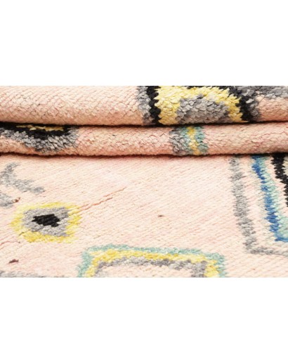 Tappeto Gabbeh Marrakech Pakistan marrone grigio 158x220