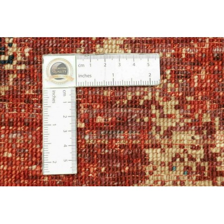 Tappeto Mona Pakistan rosso giallo 148x202