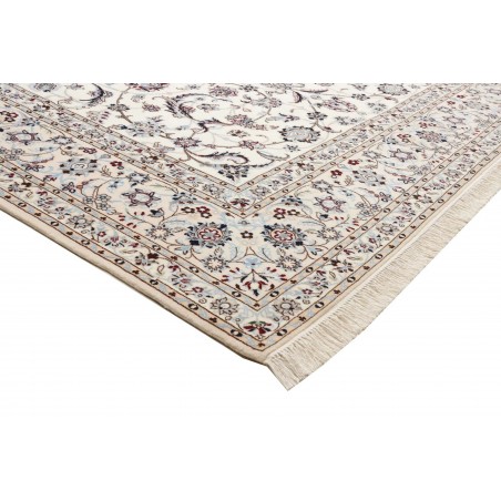 Tappeto Nain 6La Persia bianco grigio 207x304