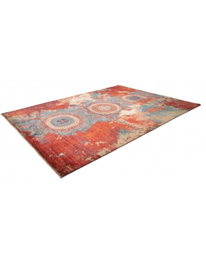 Tappeto Mona Pakistan marrone grigio 275x358