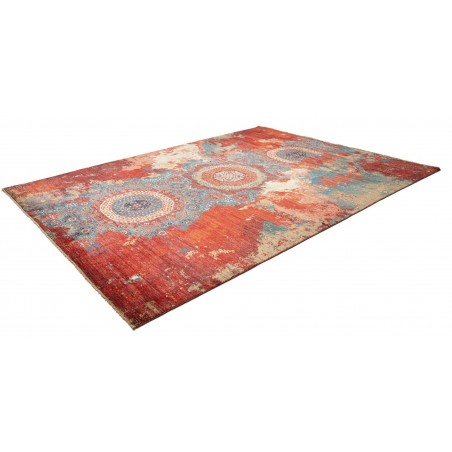 Tappeto Mona Pakistan marrone grigio 275x358