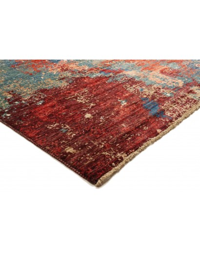 Tappeto Mona Pakistan marrone grigio 275x358