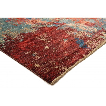 Tappeto Mona Pakistan marrone grigio 275x358