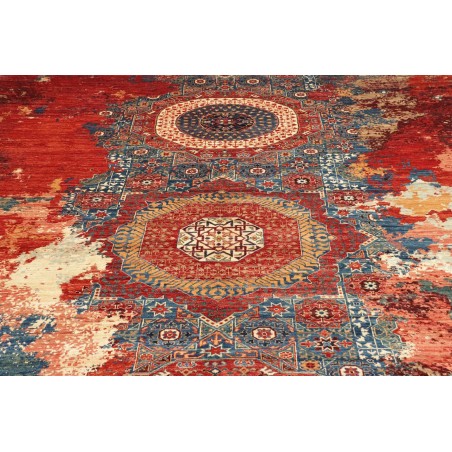 Tappeto Mona Pakistan marrone grigio 275x358