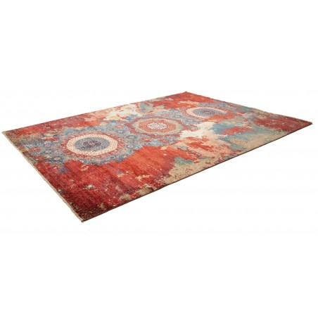 Tappeto Mona Pakistan marrone arancione 274x359