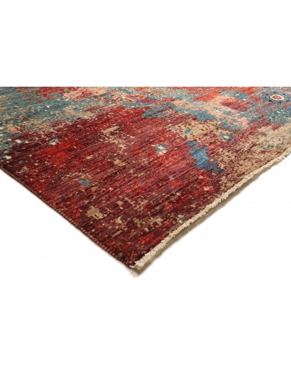 Tappeto Mona Pakistan marrone arancione 274x359