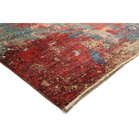 Tappeto Mona Pakistan marrone arancione 274x359