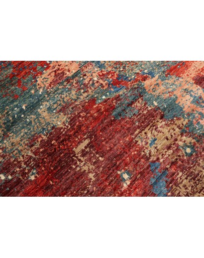 Tappeto Mona Pakistan marrone arancione 274x359