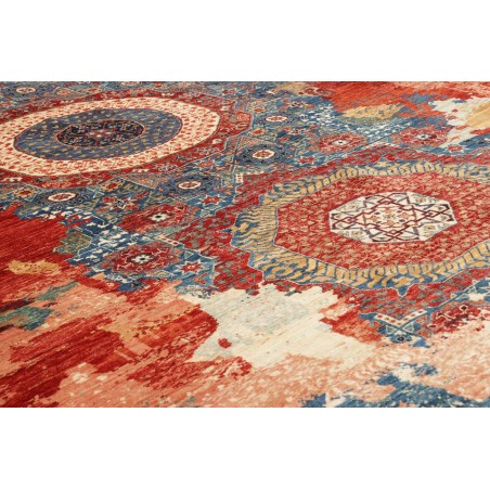 Tappeto Mona Pakistan marrone arancione 274x359